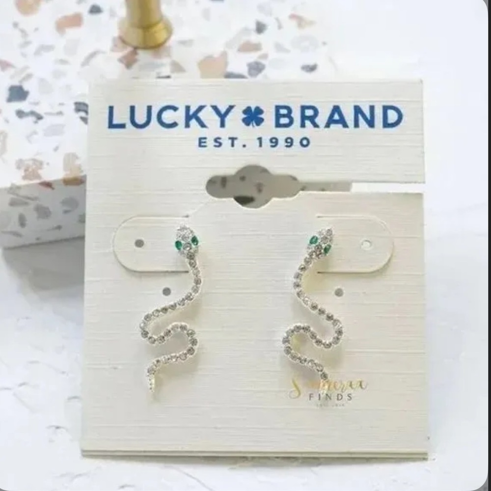 COPY - NWT Lucky brand snake earrings $28.50 MSRP